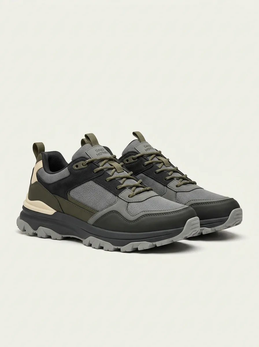 Tactical-Inspired Casual Sneakers
