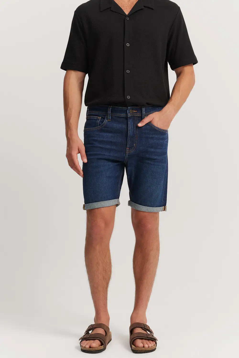 Men's Modern Denim Shorts