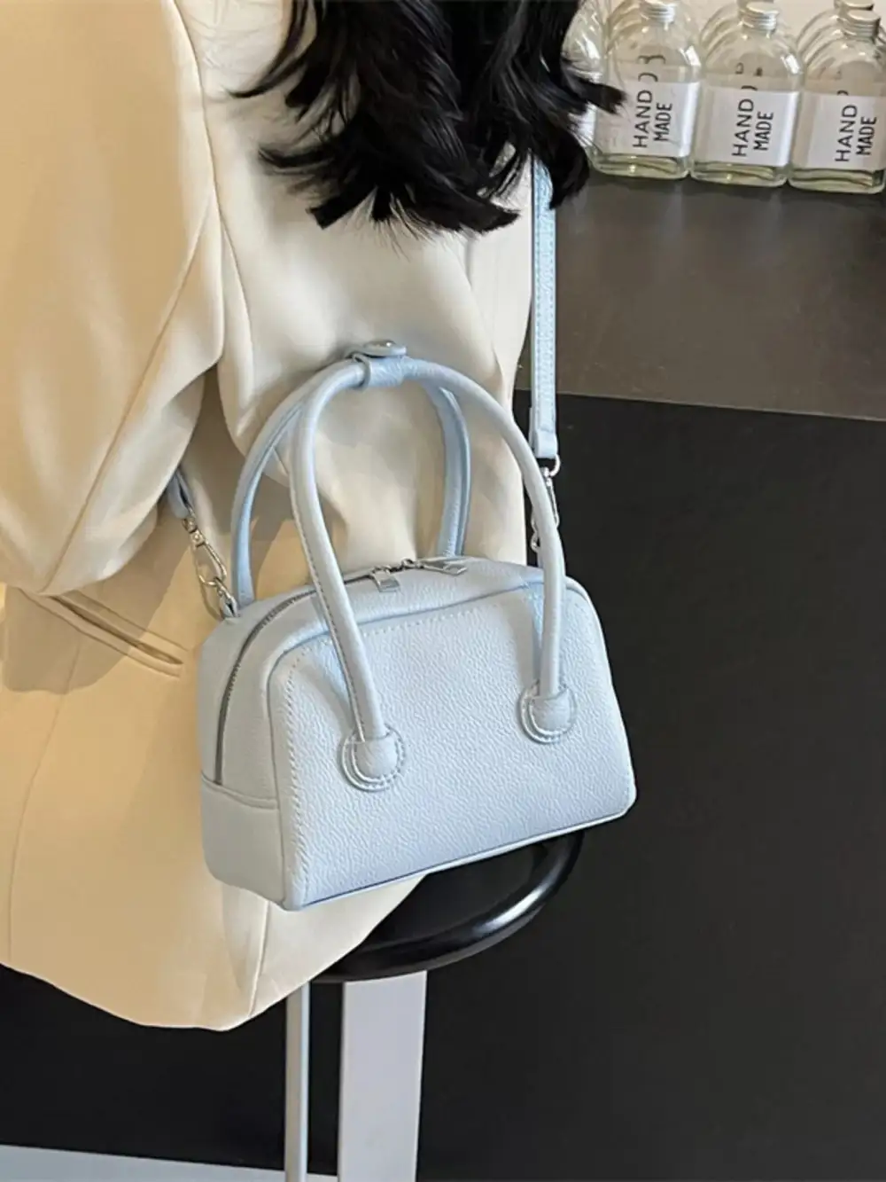 Women's Faux Leather Crossbody Bag