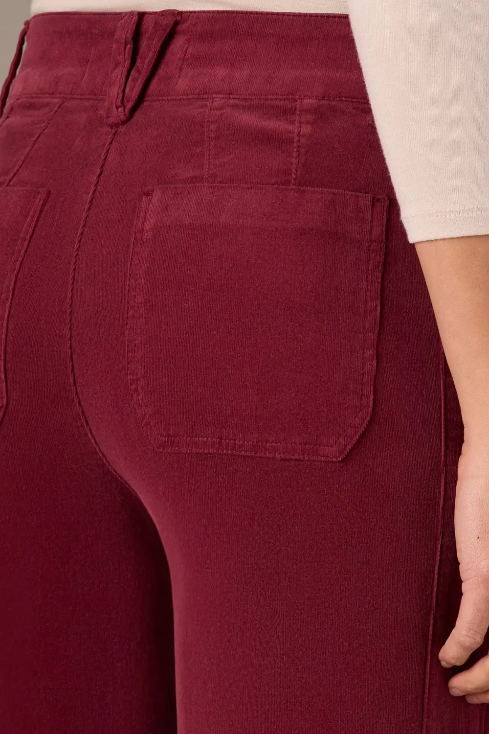 High Rise  Wide Leg Pants