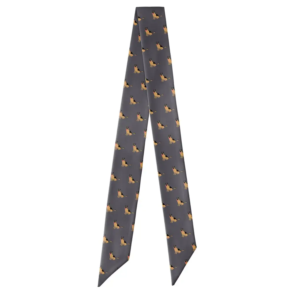 German Shepherd Motif Hair Scarf