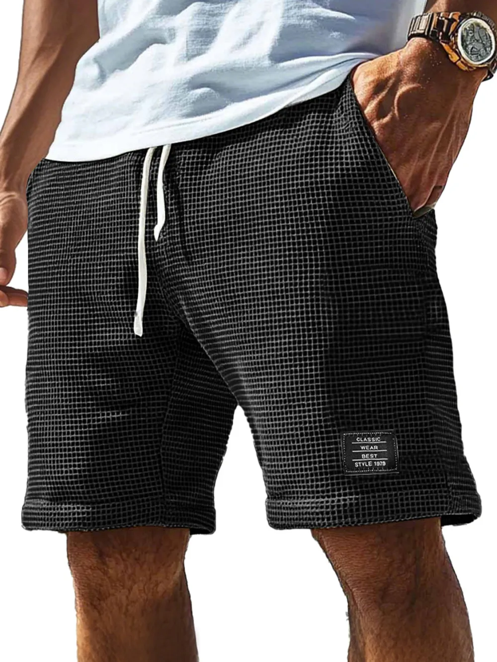 Everyday Corduroy Seamed Detail Shorts