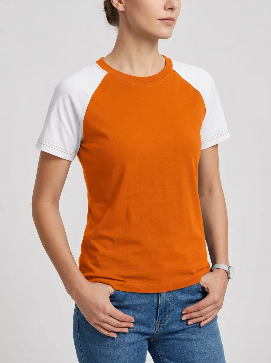 Women's Twin-Needle Raglan T-Shirt