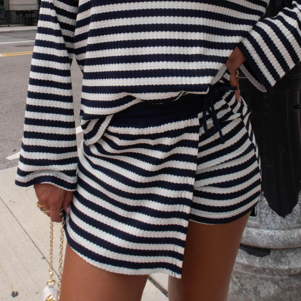 Striped Pocket Skort