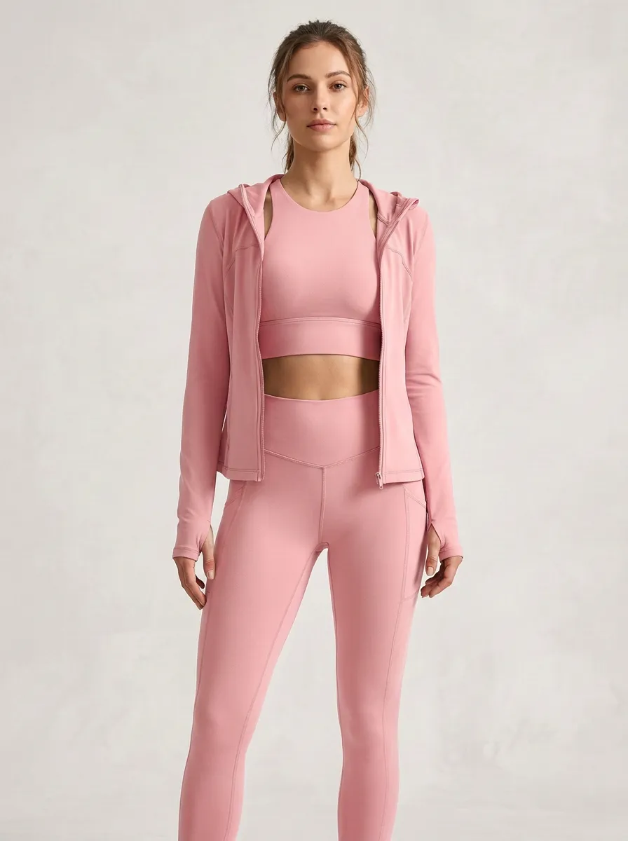 Urban Utility Look Women's Three Piece Activewear Set