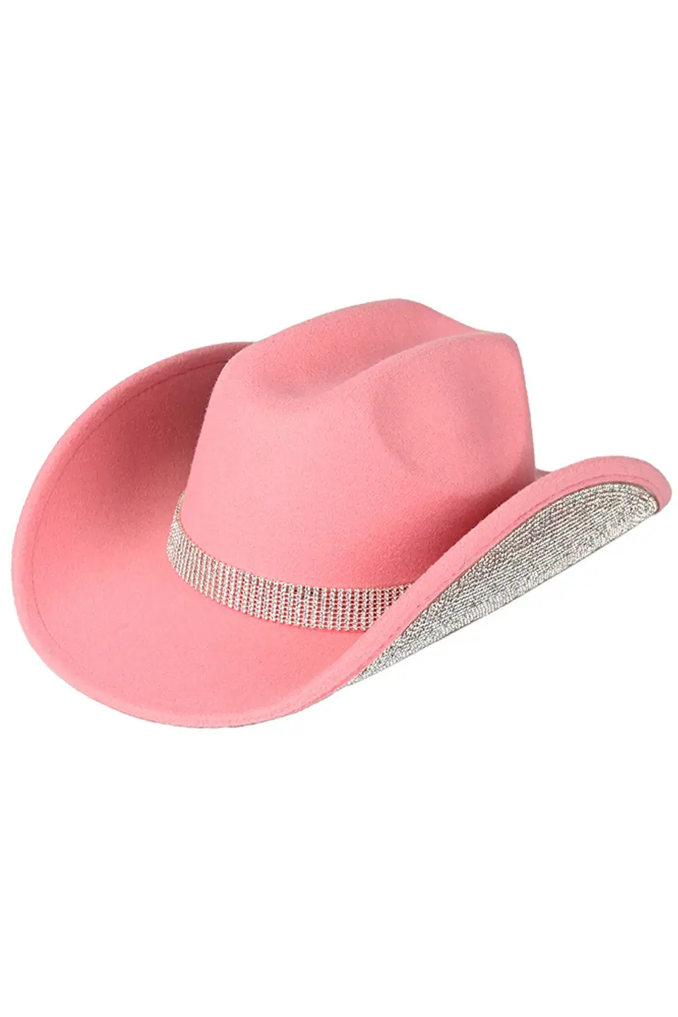 Everyday Rhinestone Trim Cowboy Hat