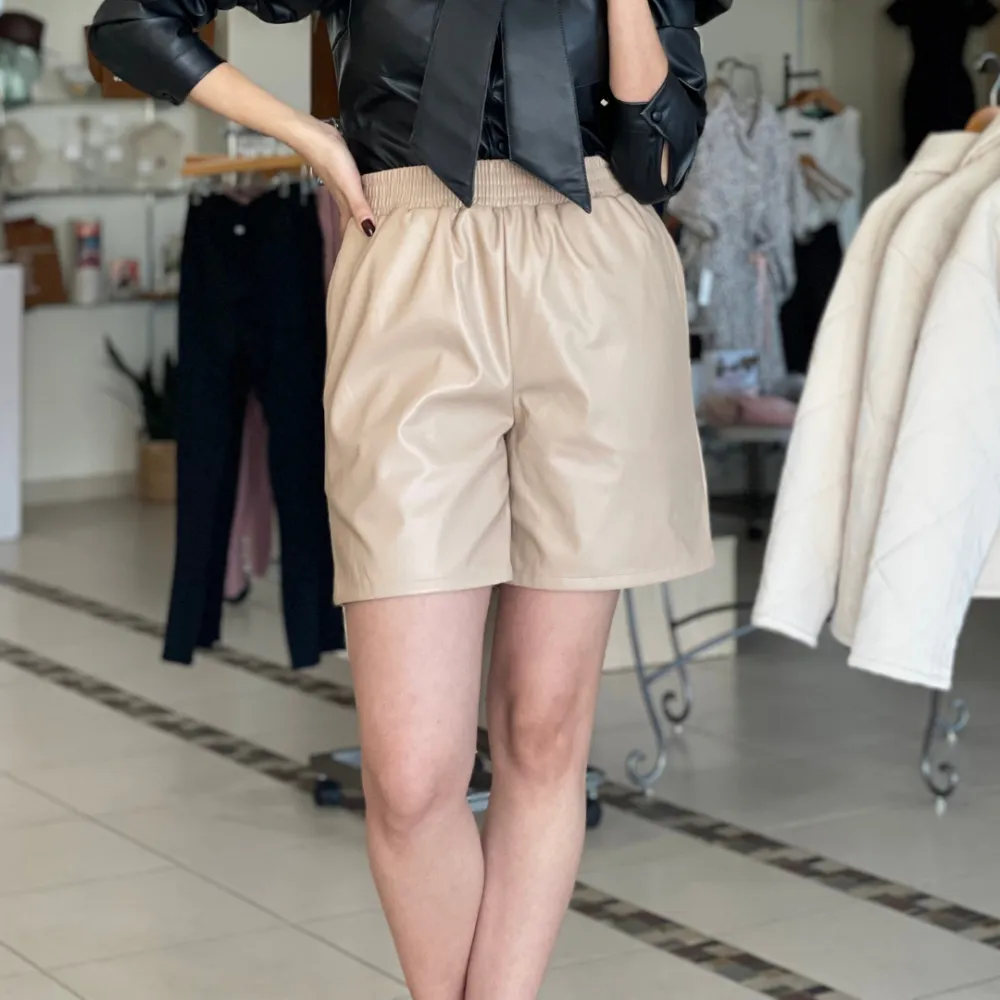 High Rise Pocketed Shorts