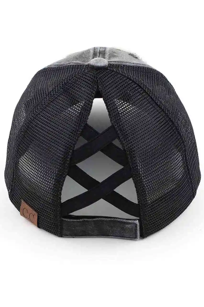 Distressed Beach Cap