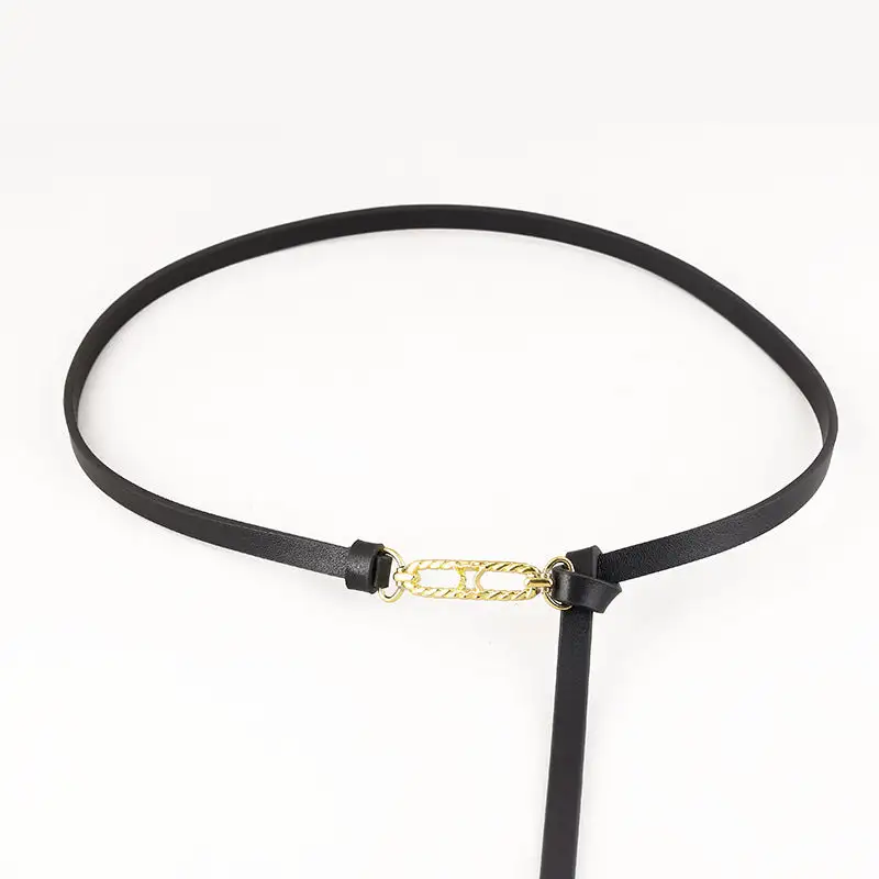 Buckle Skinny Belt
