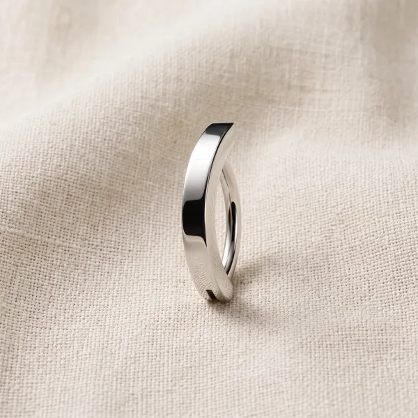 Titanium Hinged Belly Button Ring