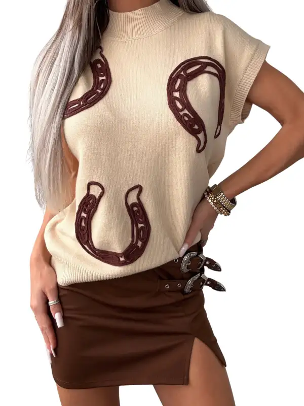 Classic Ribbed-Knit Sweater