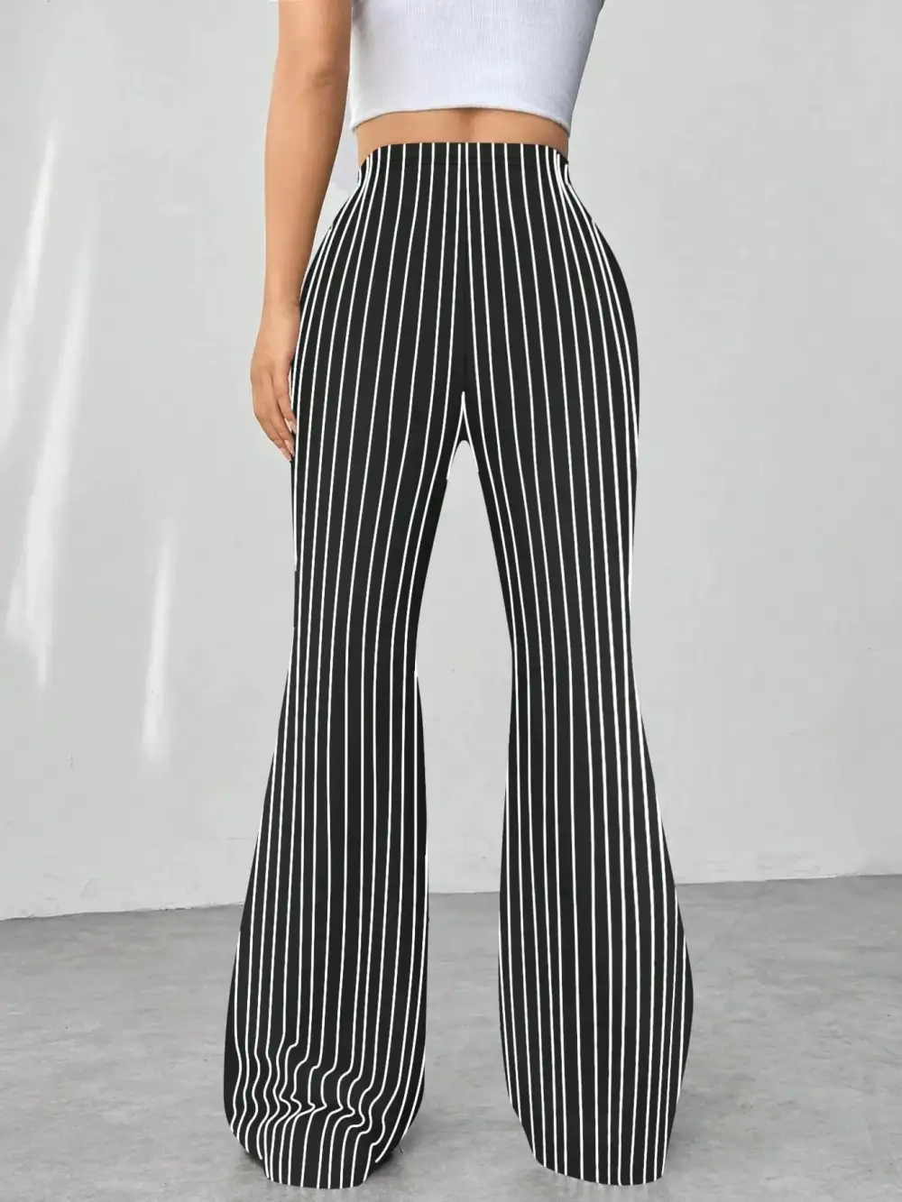 High Waist Flare Pants
