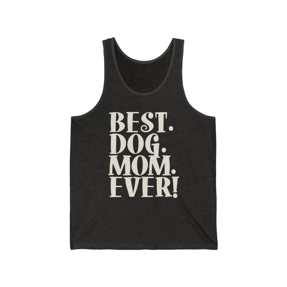 Dog Mom Text Tank Top