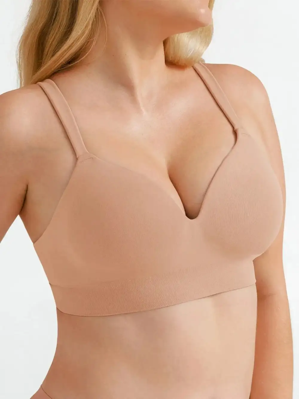 Seamless Wireless Comfort Wide Bra