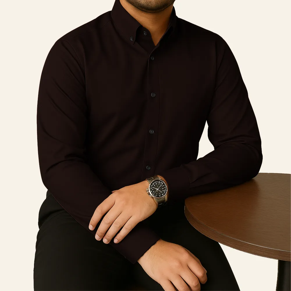 Classic Micro Stretch Men's Formal Shirt