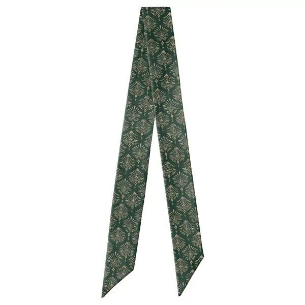 Damask Fan Pattern Hair Scarf