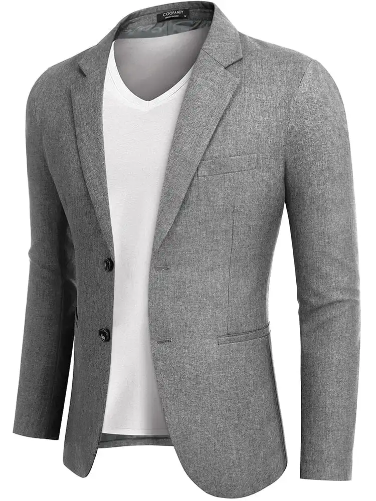 Classic Two Button Suit Jacket