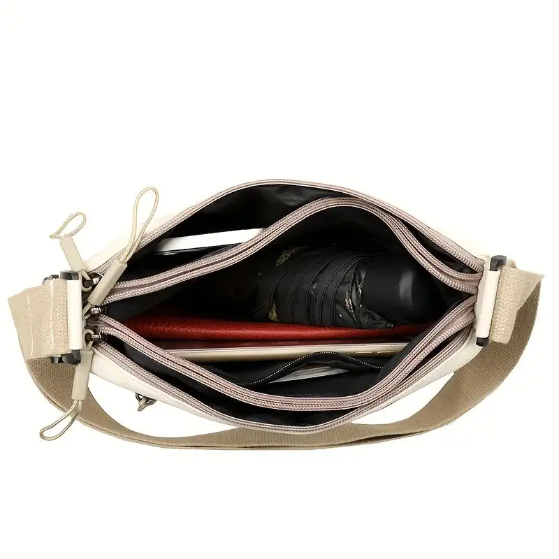 Minimalist Essential: Mini Zip Small Crossbody Bag