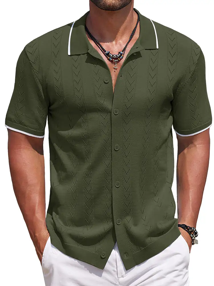 Textured Relaxed Cut Shirt