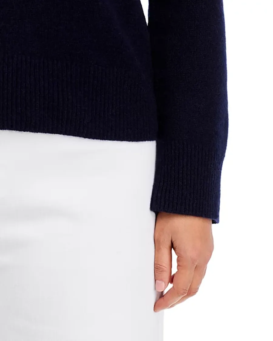 Cashmere Crewneck Long Sleeves Sweater