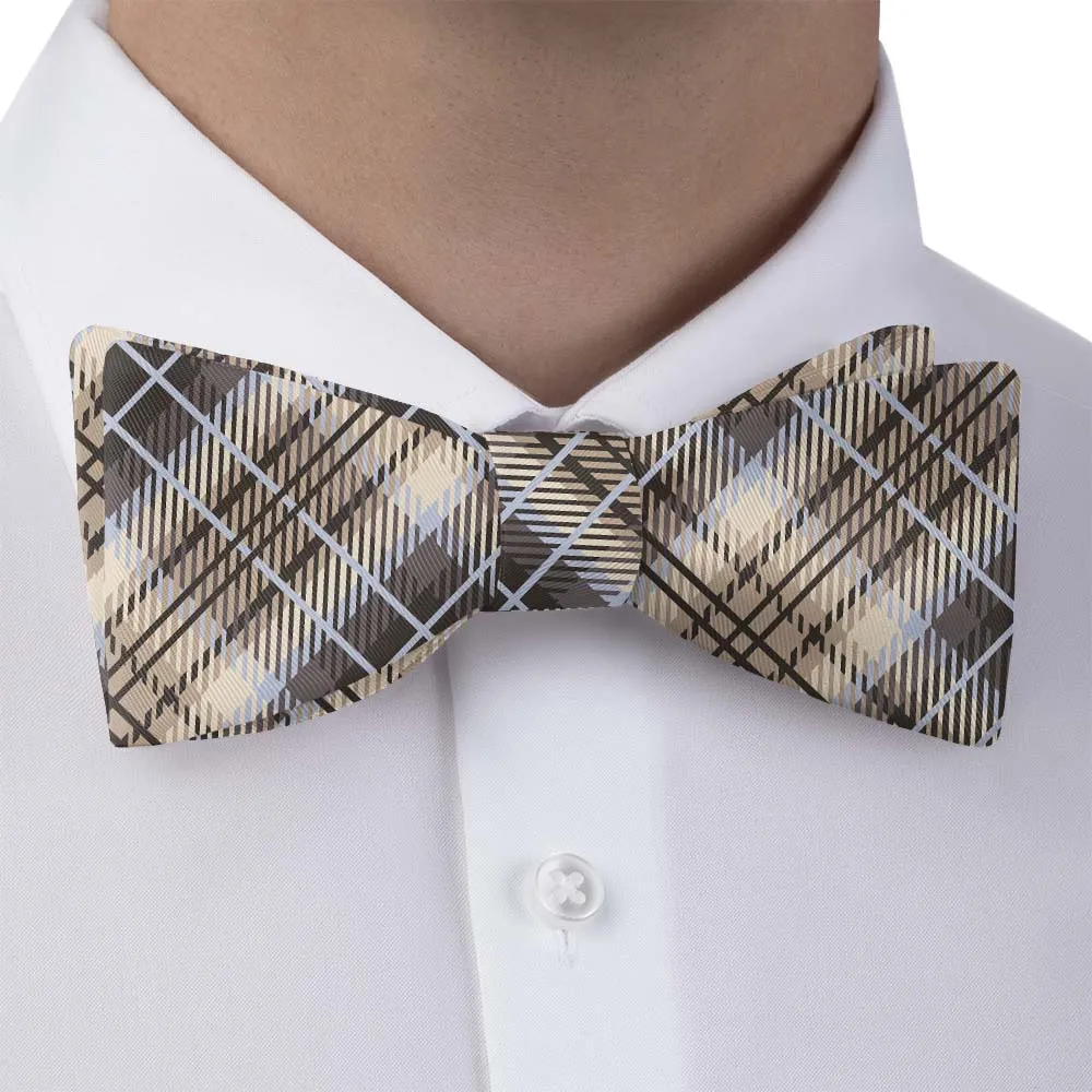 Hartman Plaid Motif Bow Tie