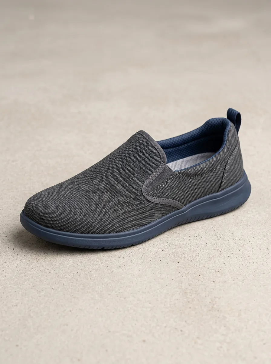 Practical Elastic Minimalist Comfort Edit Men's Stretch Canvas Shoes