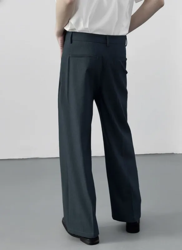 Tailored Pleated Pants
