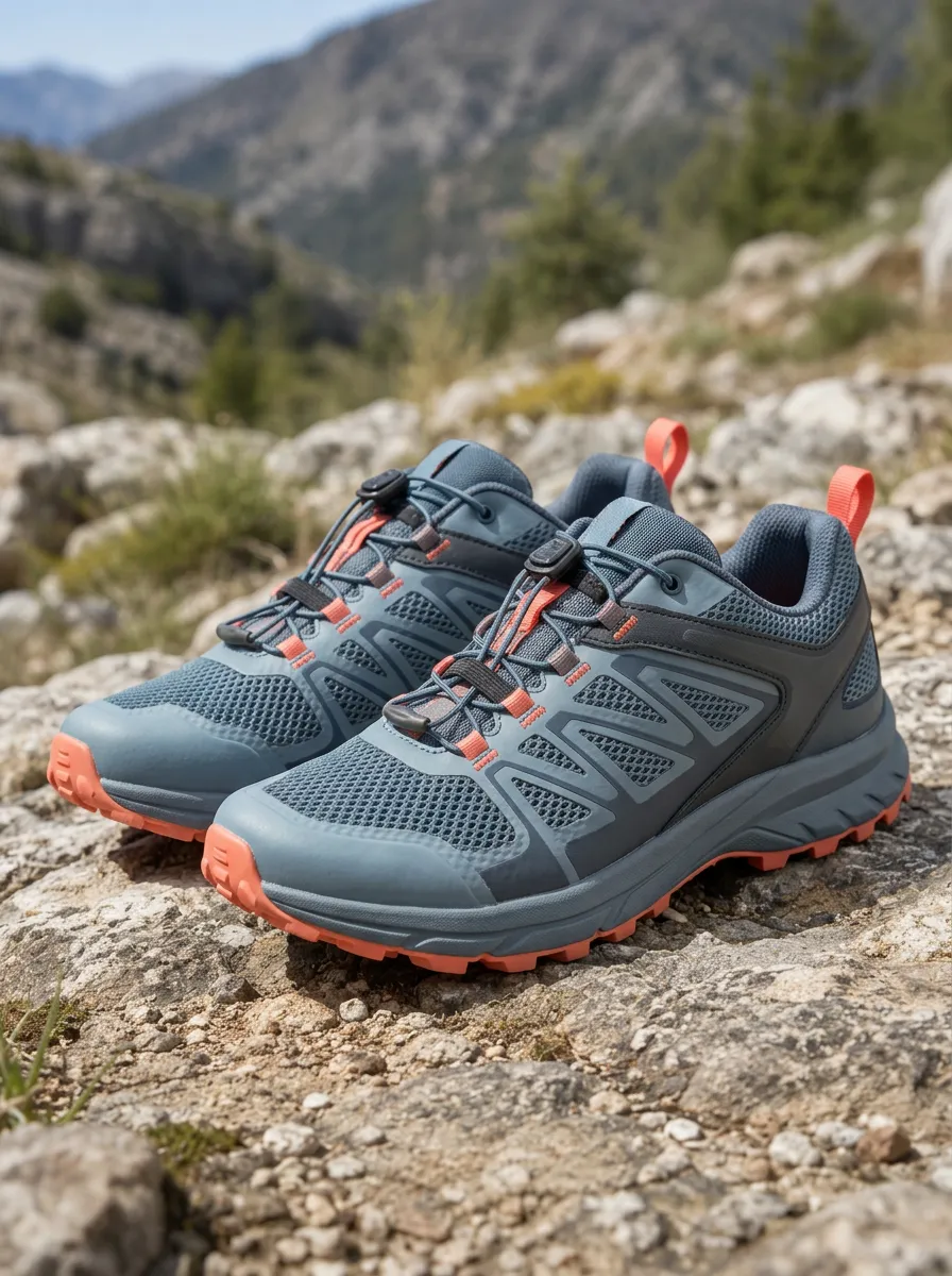Women's Outdoor Hiking Trail Running Mesh Printed Shoes