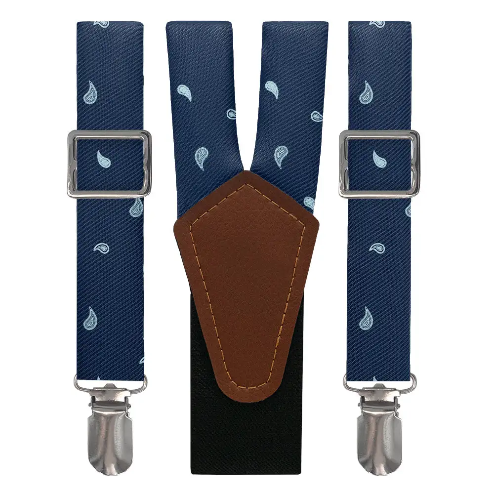 Petite Paisley Pattern Suspenders