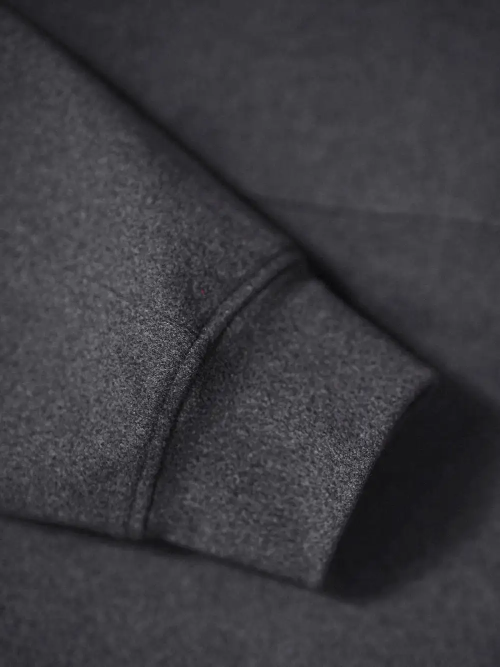 Plain Dralon High Neck Sweatshirt
