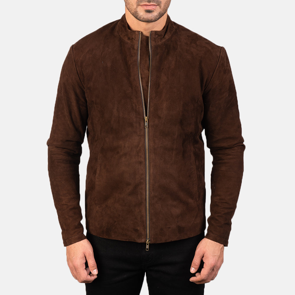 Men's Biker Suede Jacket