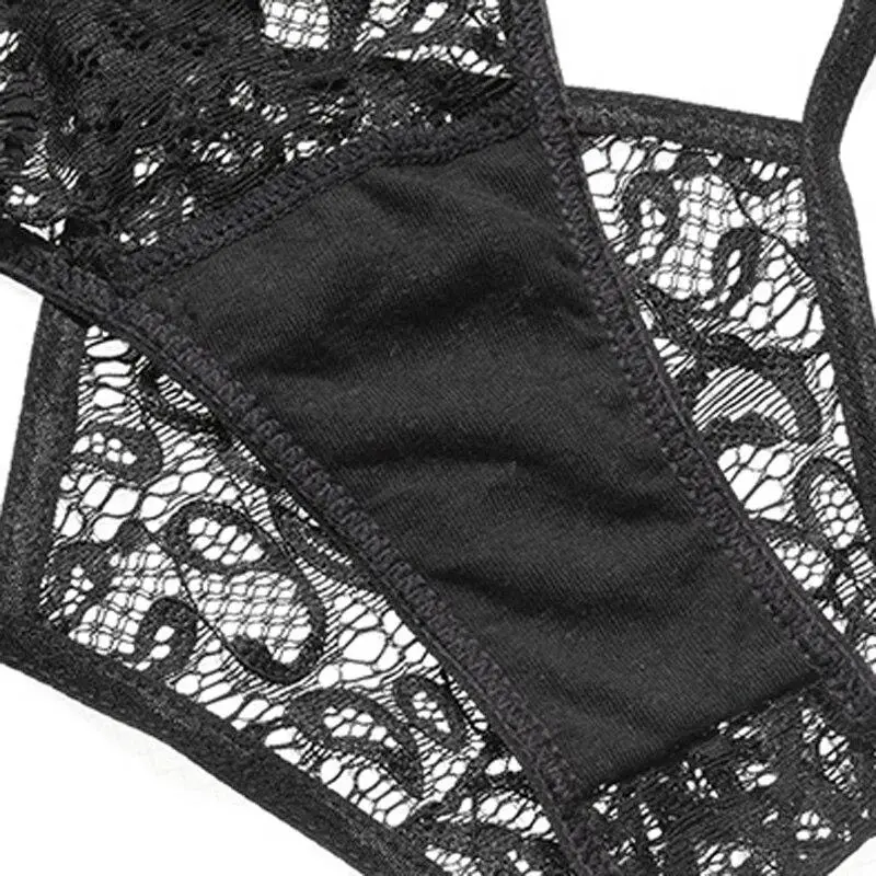 Refined Lace Strappy Briefs