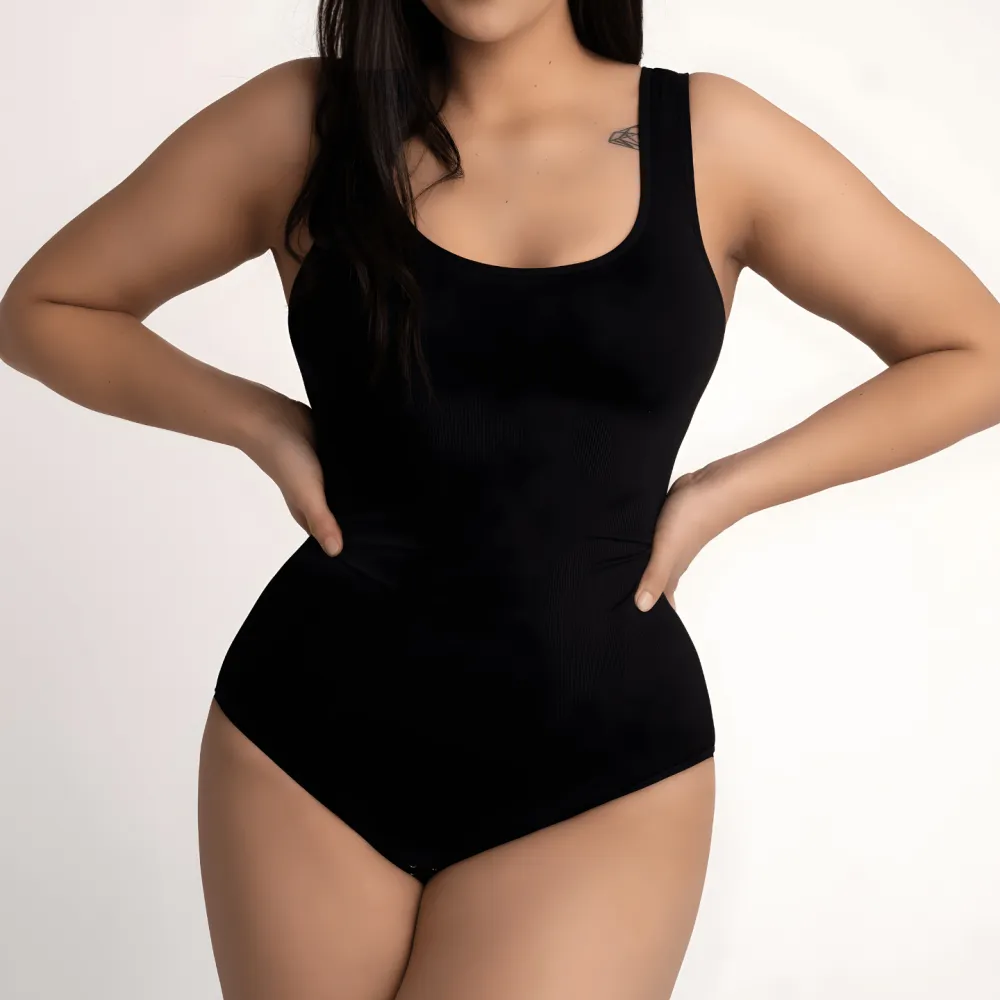 Sculpting Round Neck Bodysuit