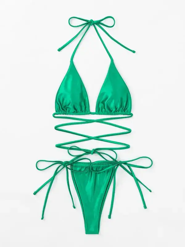 Padded Triangle Strap Bikini Top Accessory
