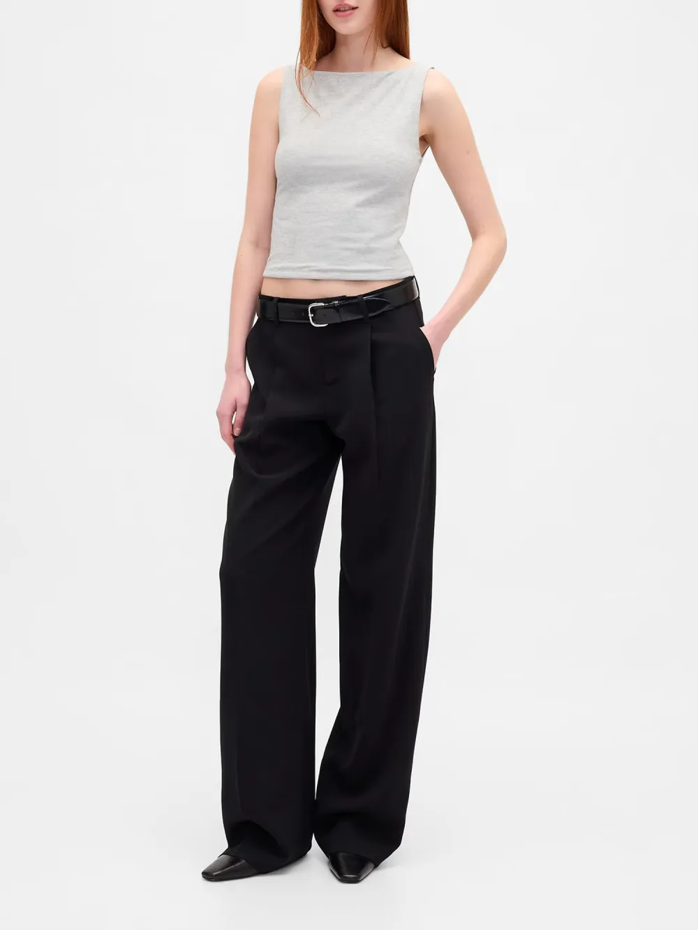 Short Sleeveless T-Shirt