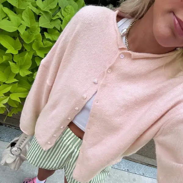 Button Knitted Cardigan