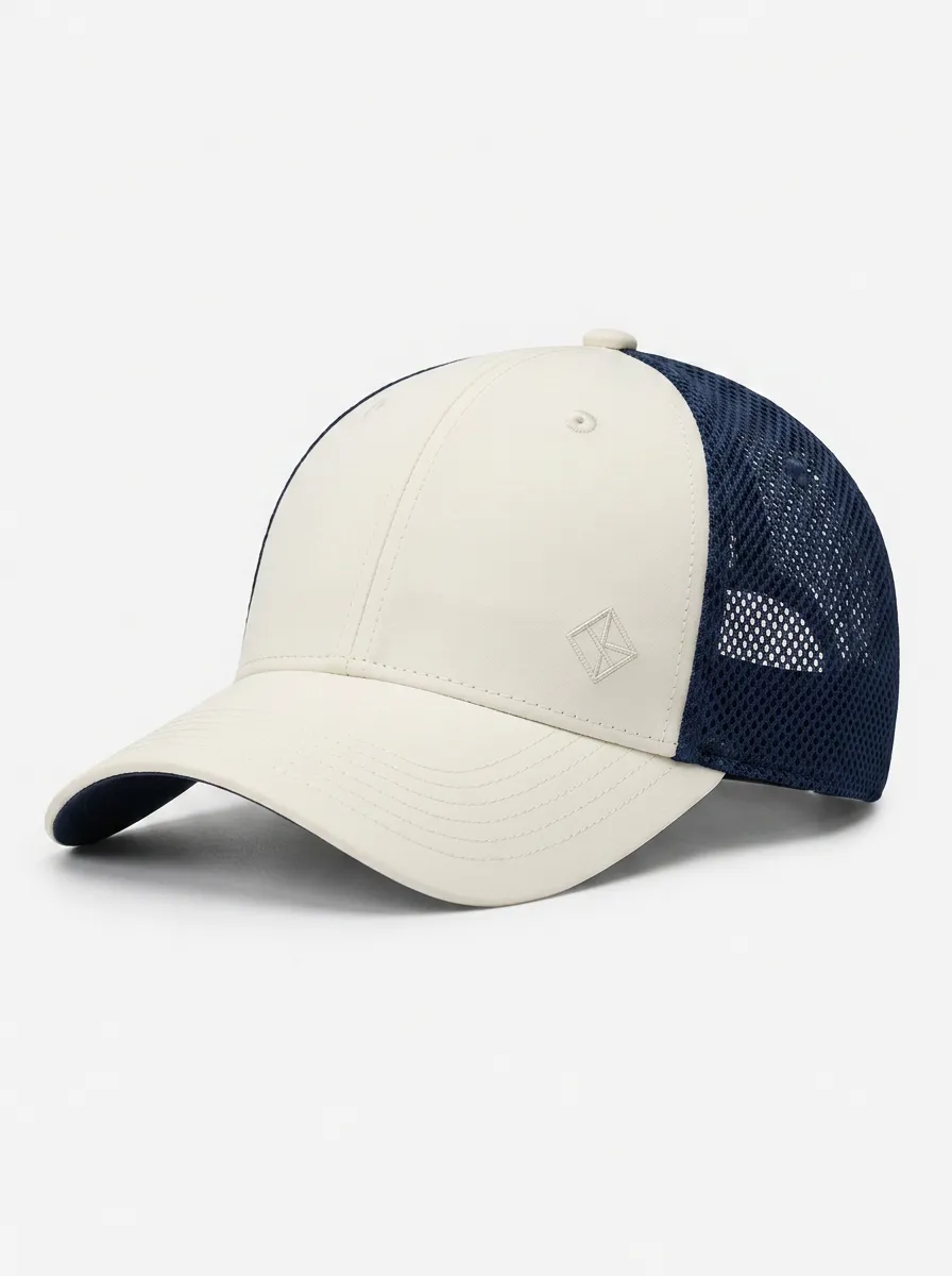 Unisex Equestrian Lover Diamond Logo Embroidered Mesh Trucker Cap