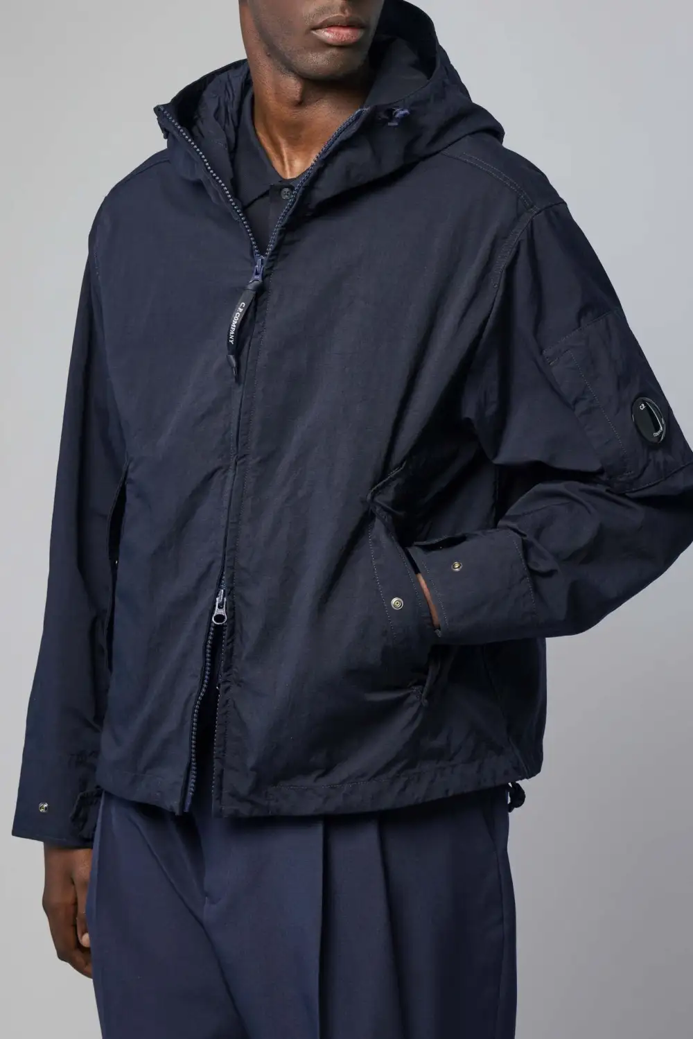 Hooded Streamlined Jacket