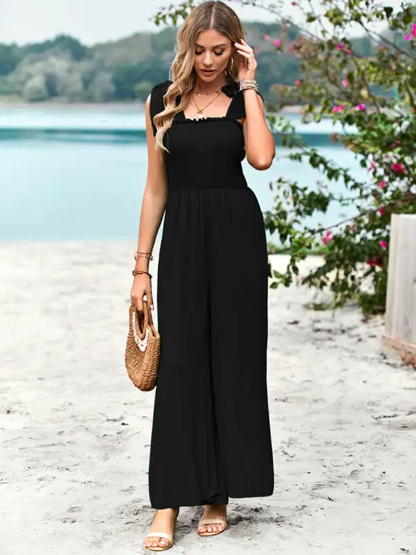 Clean High Waist Wrap Chest Spaghetti Accessory