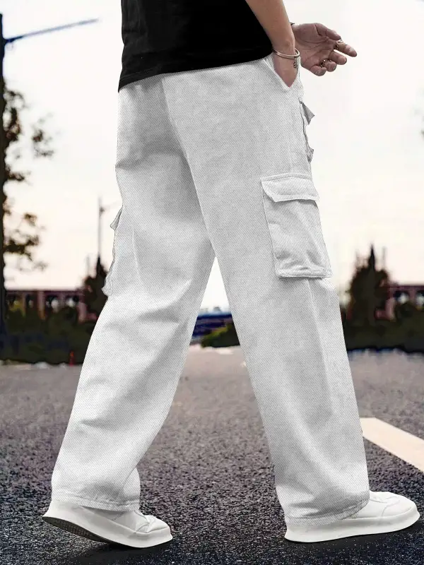 Essential Travel Cotton For Track Cargo Pants