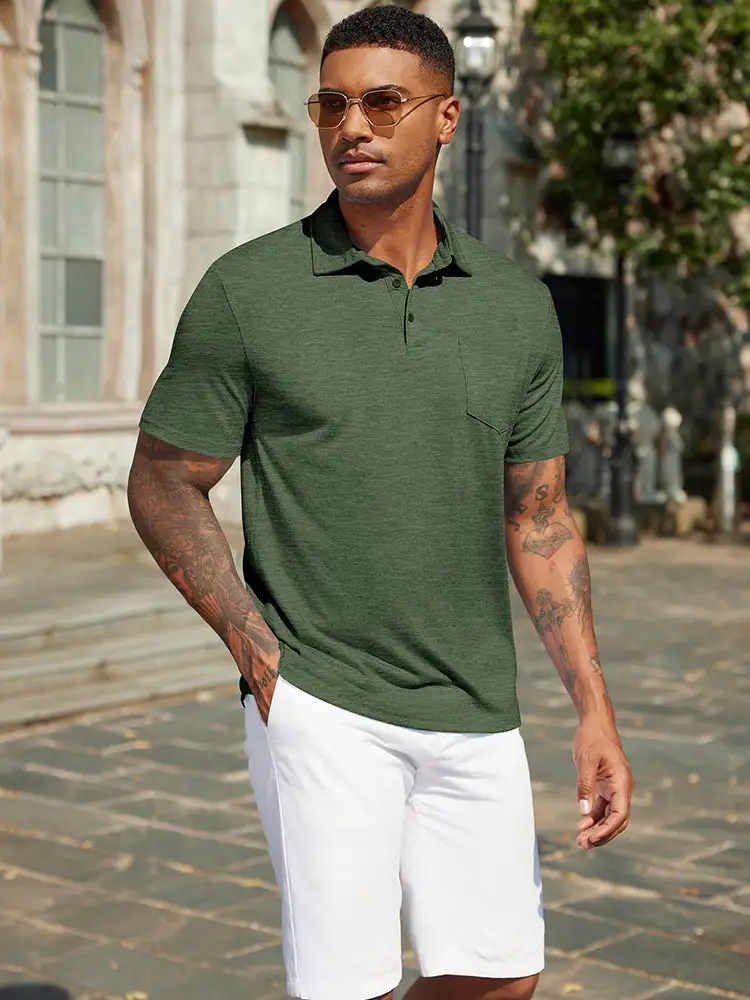 Casual Basic Golf Polo Shirt