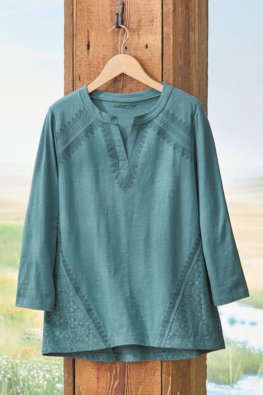 Ridgeway Embroidered Top