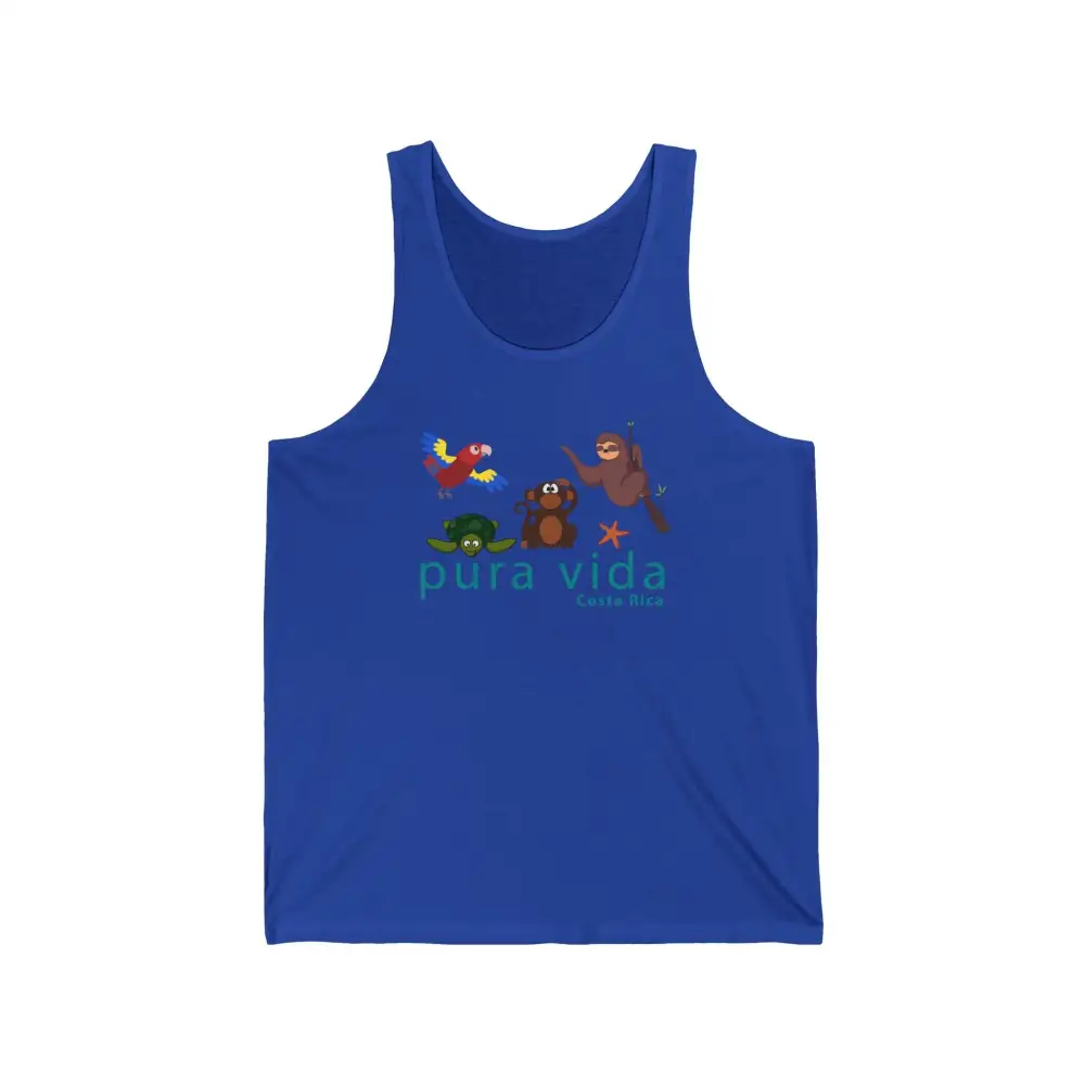 Tropical Wildlife Graphic Tank Top