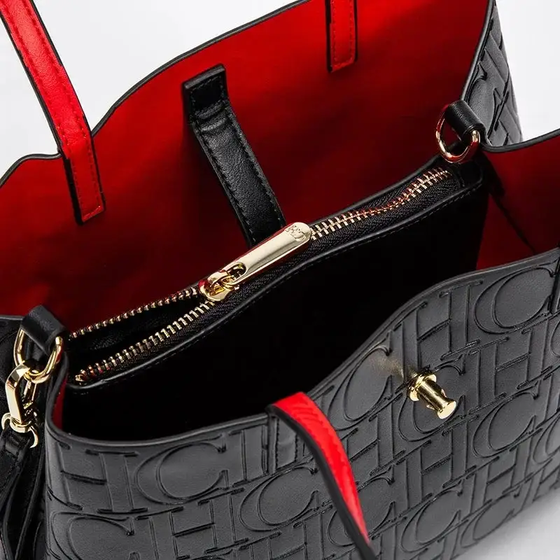 Soft PU Leather Bucket Clutch – Minimalist Hasp Closure Handbag