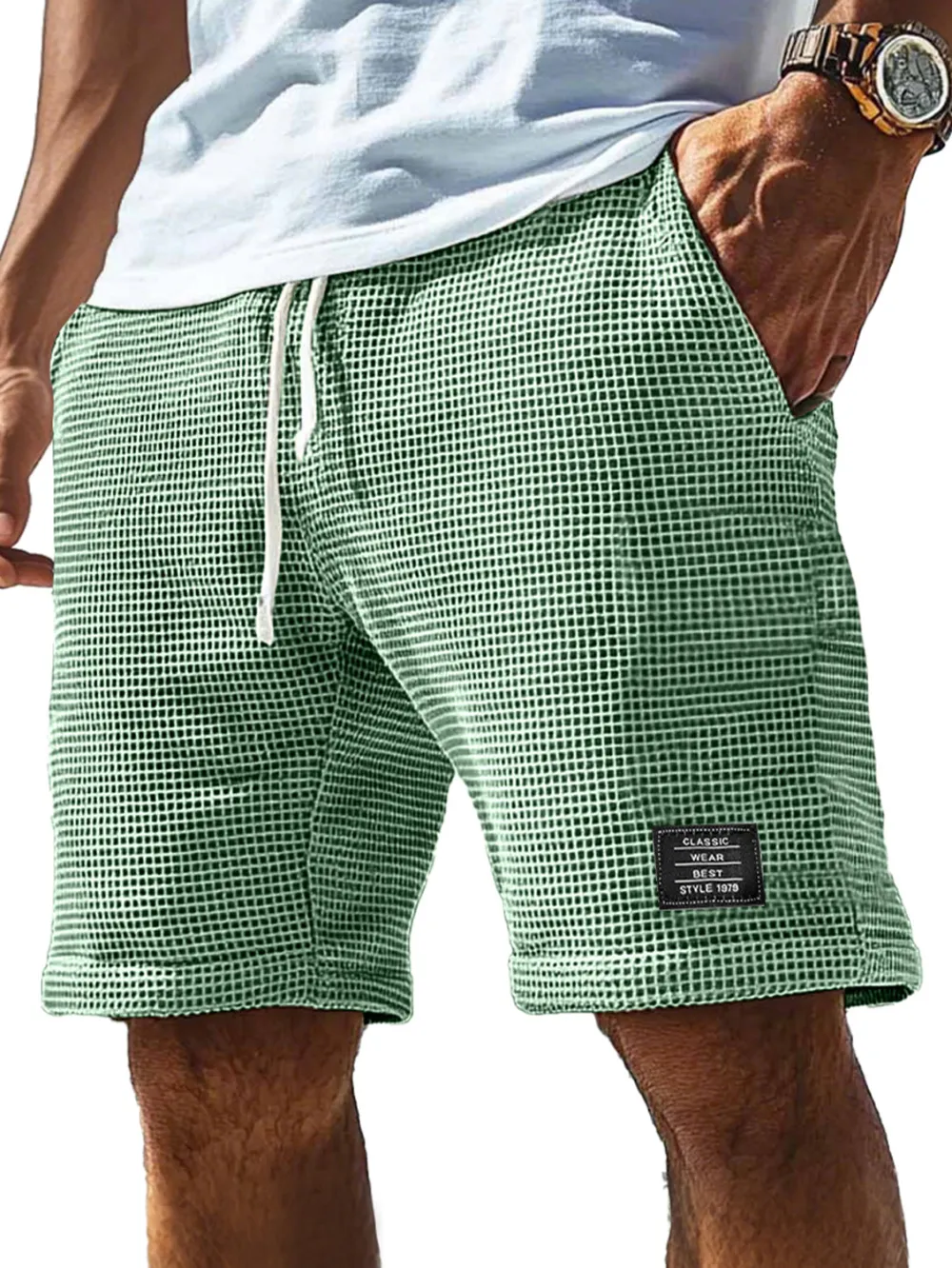 Everyday Corduroy Seamed Detail Shorts