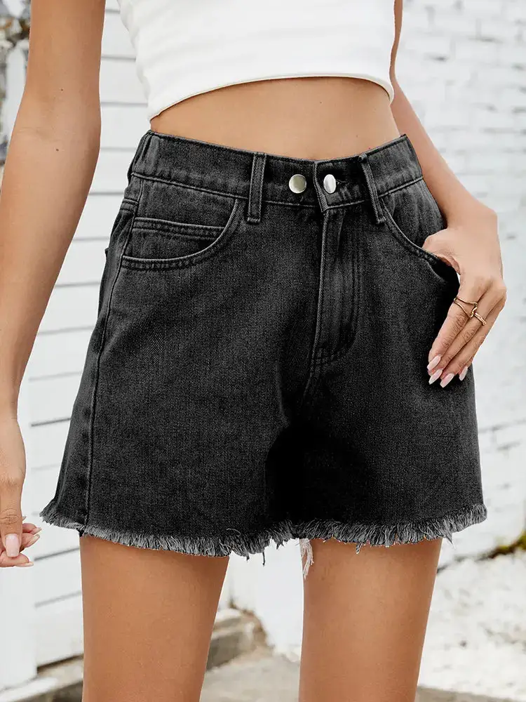 Slimming Denim Shorts