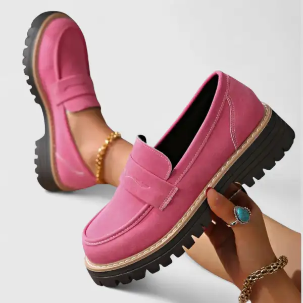  Orthopedic Platform Loafers Apparel