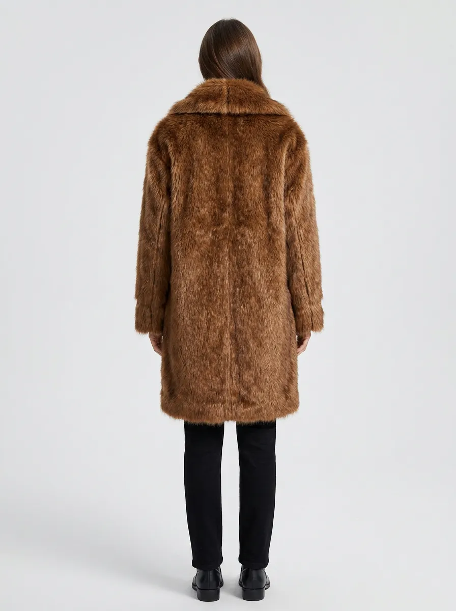 Women's Faux Fur Winter Coat