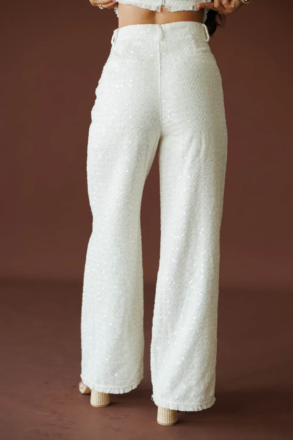 Bow-Detail Versatile Pants