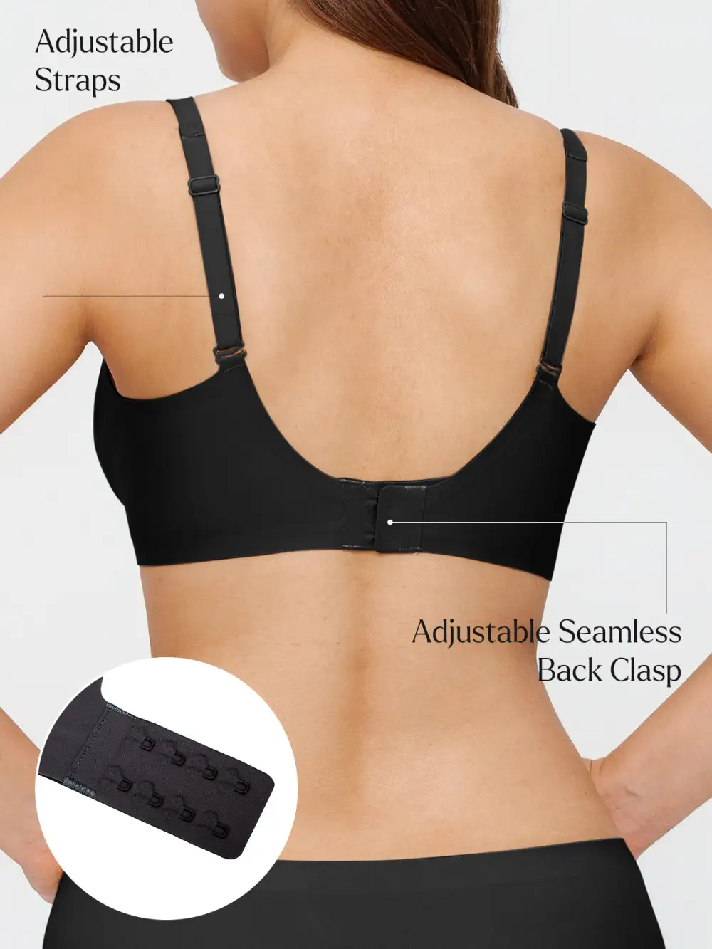 Seamless Wireless Flexible Comfort Bra